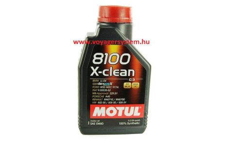  MOTUL 8100 X-CLEAN 5W40 C3 1 Liter