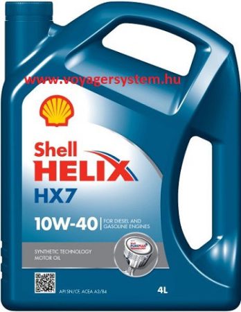 SHELL  HELIX HX7 10W40 4 Liter